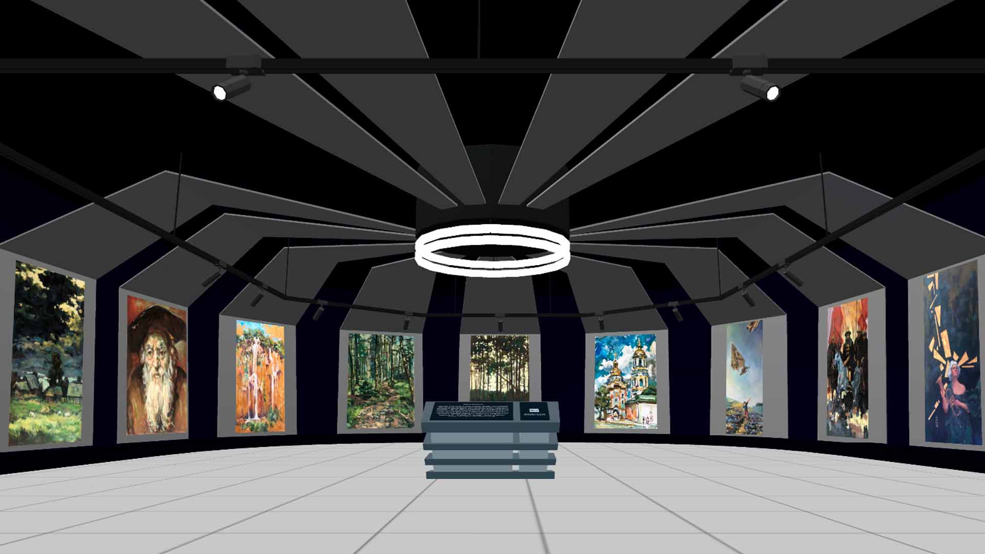 Внутри NFT-выставки в метавселенной Eye