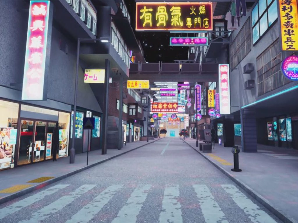 Иллюстрация: киберпанк